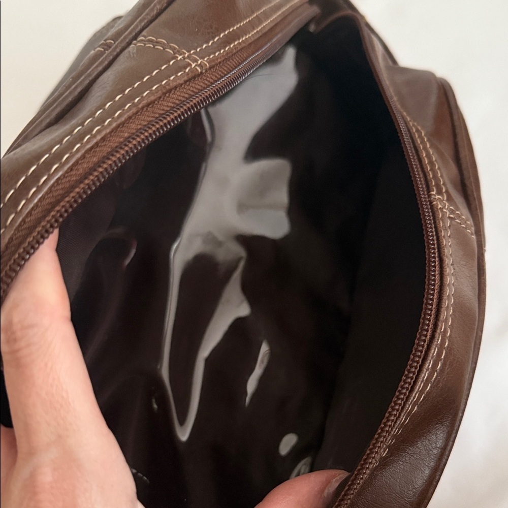 Relic Dark Brown Toiletry Bag for Men - Picture 6 of 6